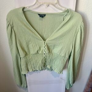 Green Women's Top